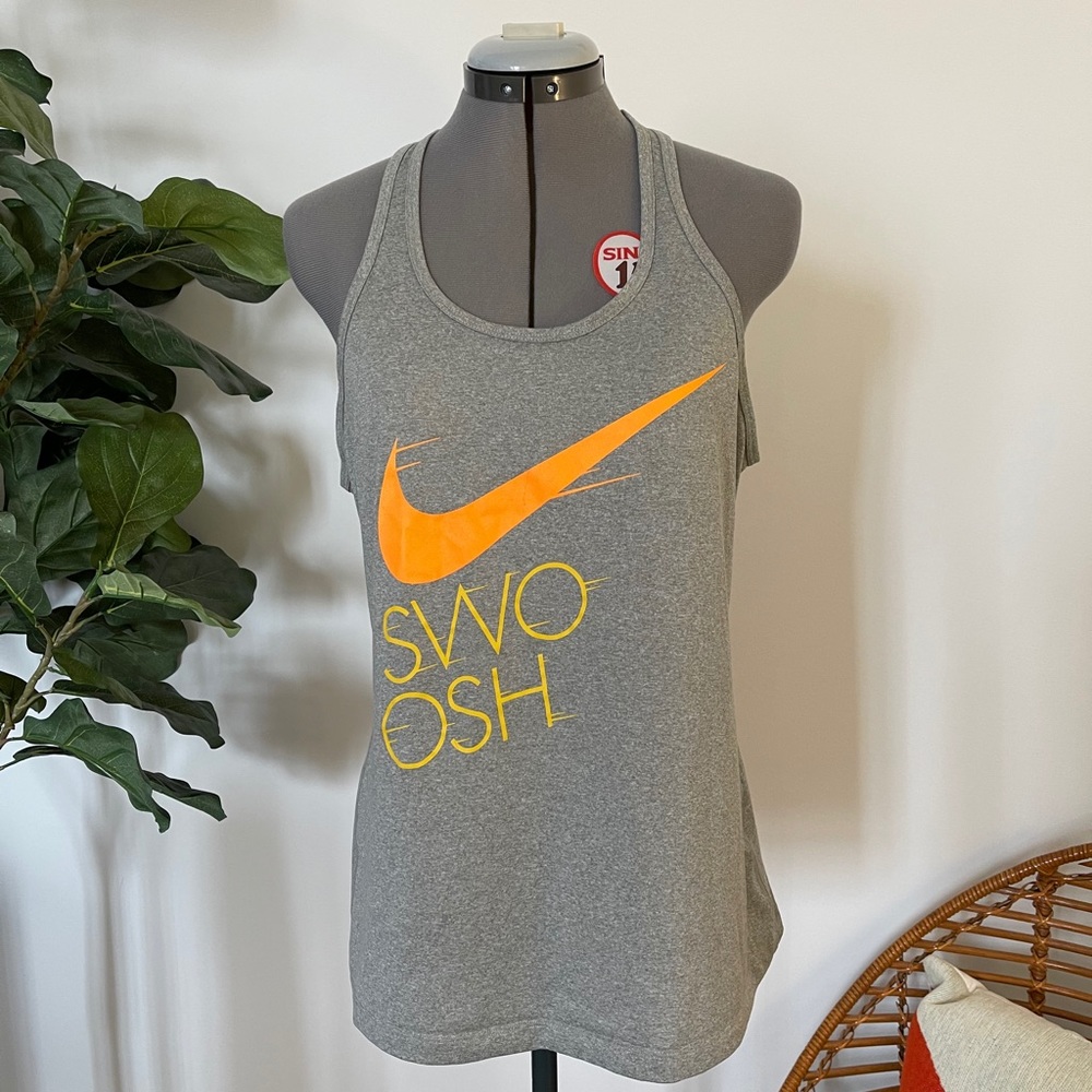 Nike Large Swoosh Dri-Fit tank top